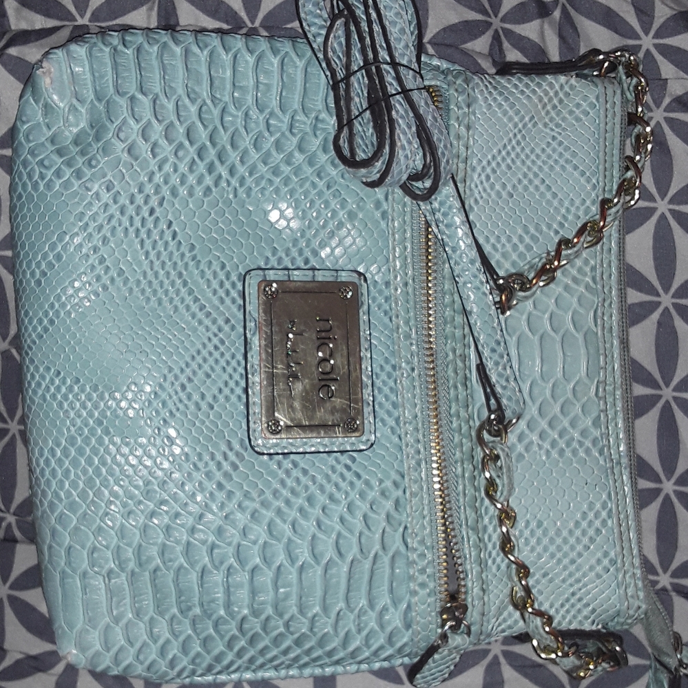 Teal purse